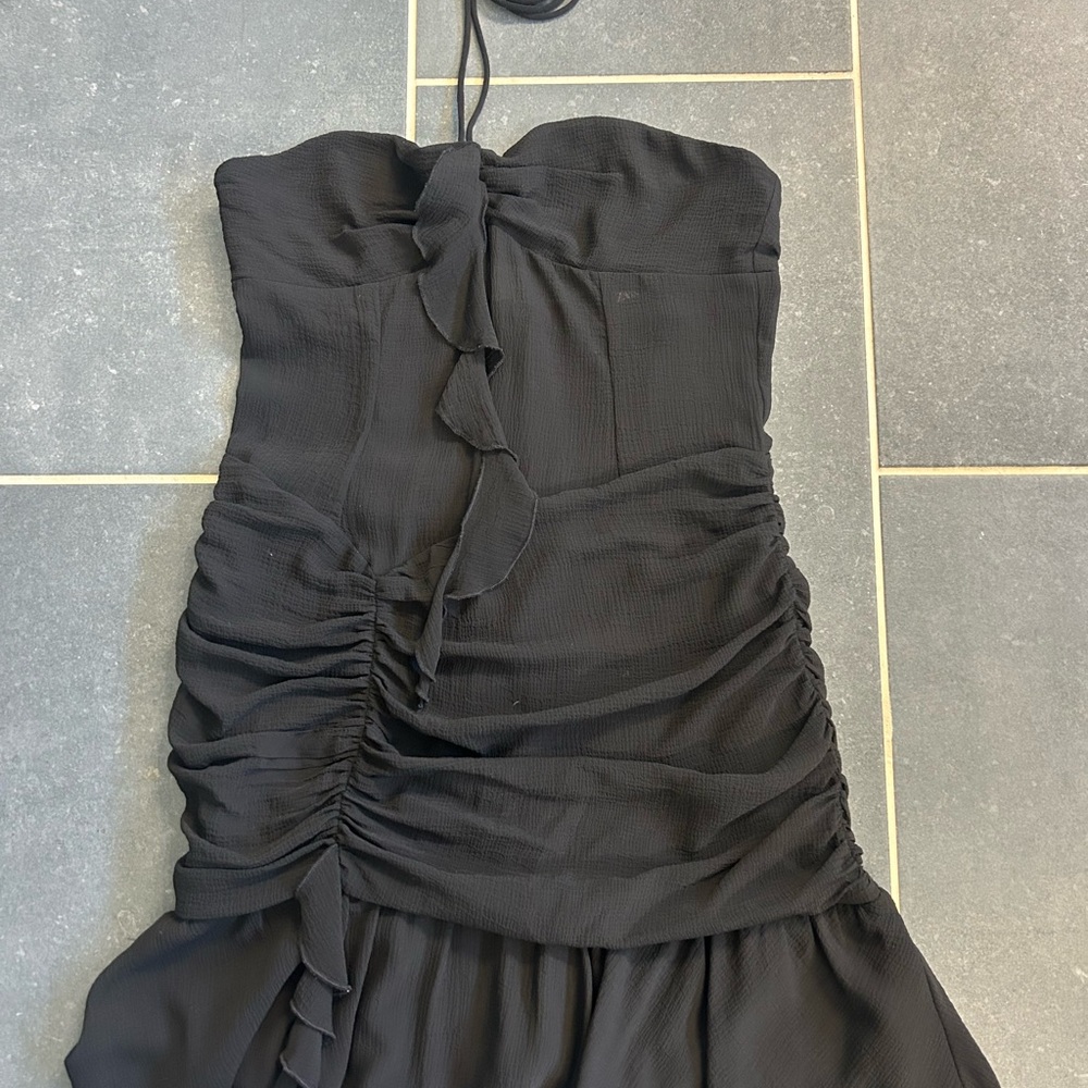 Zara Black Strapless Dress
